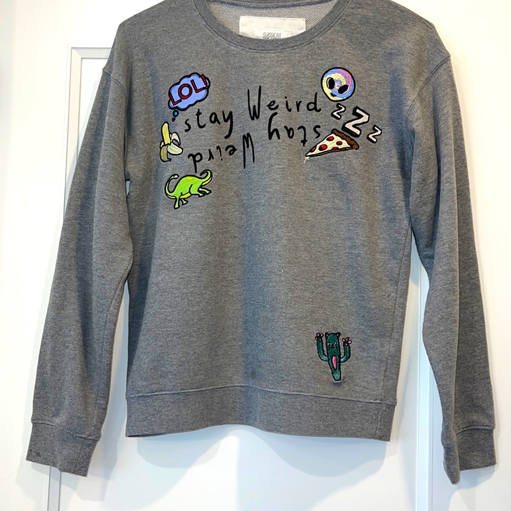 Lightweight small sweatshirt